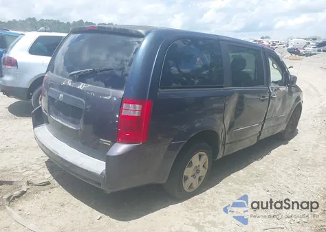2008 Dodge Grand Caravan Se из США, поврежденный, VIN 2D8HN44H48R761256